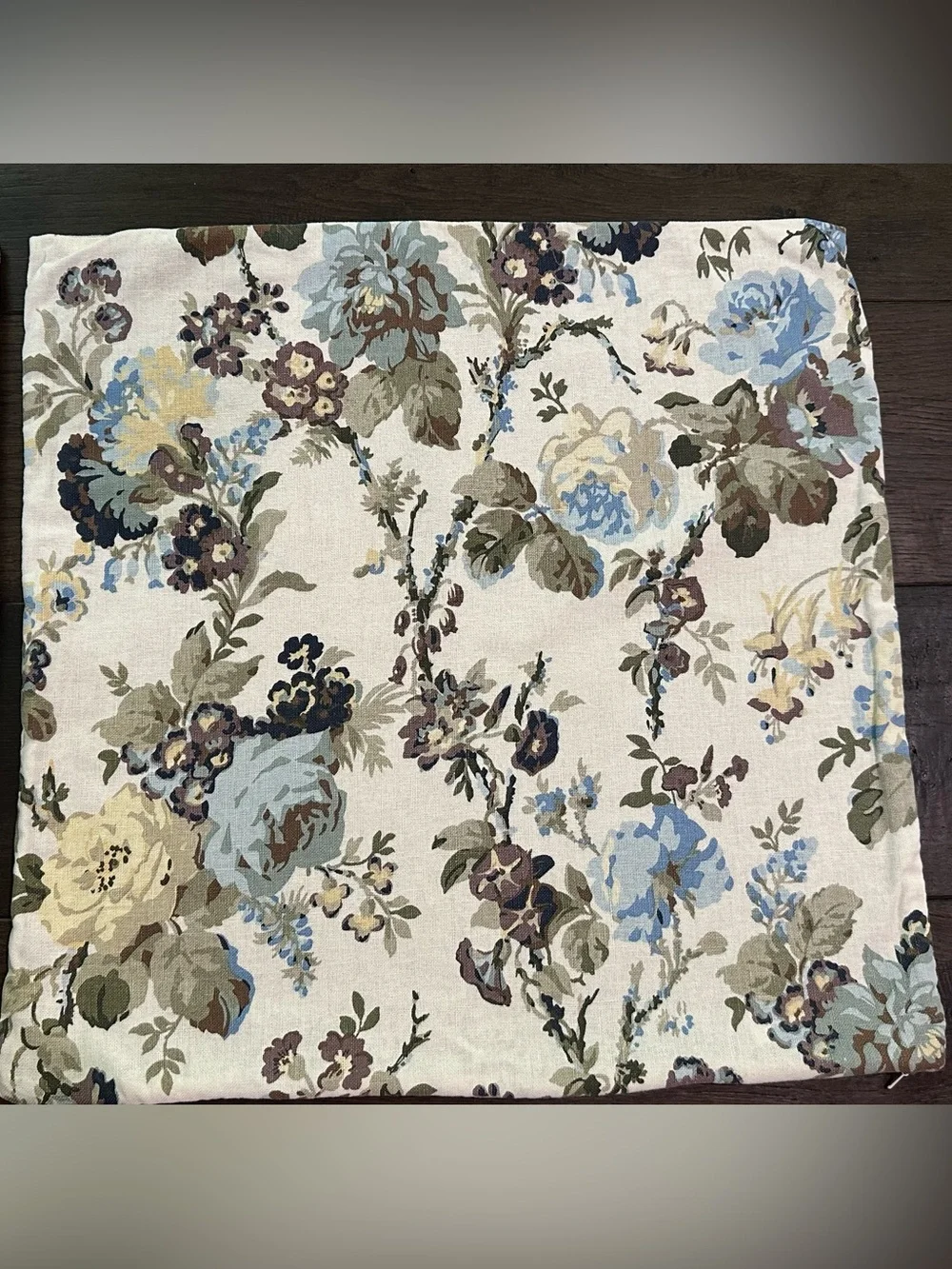 Pottery Barn Floral Pillow Covers 20x20